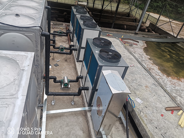 【生物發酵加熱恒溫】空氣能應用于恒溫發酵池（特種熱泵定制）