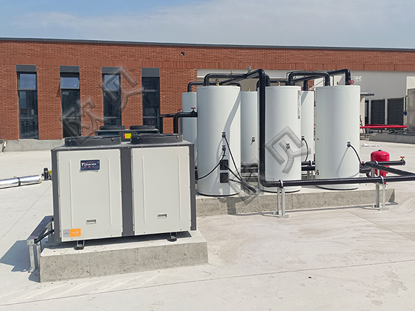 【視頻】杭州科研孵化所CAHP承壓熱水系統完工