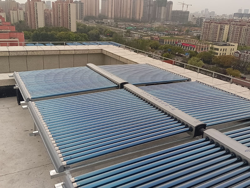 【視頻】上海梅隴新建養老院太陽能空氣能熱水系統工程完工