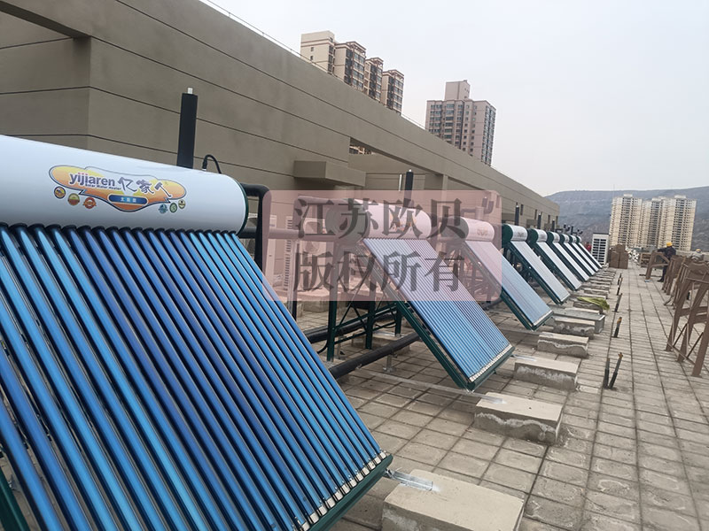 【視頻】蘭州高鐵站超導熱管+承壓太陽能熱水工程