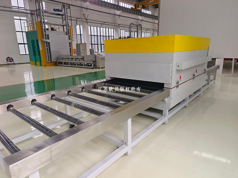 鈦合金零件噴涂層后加熱烘干智能節能系統