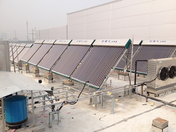 無錫致優無紡布熱水工程